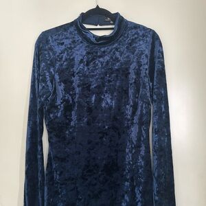 Crushed Velvet Party Dress - LuLus